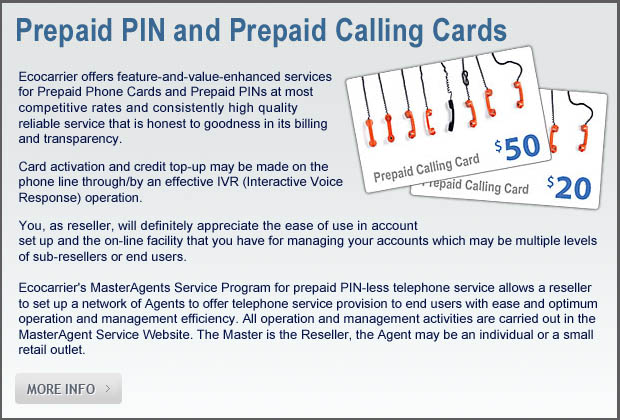 Prepaid Calling Card