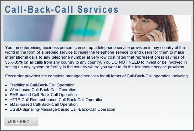 Call-Back-Call Service