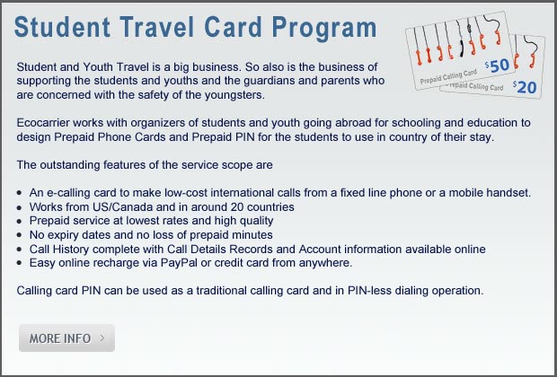Student Travel Card Program